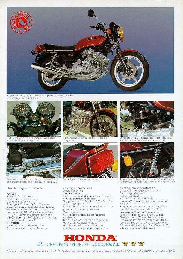 1978 Honda CBX 1000